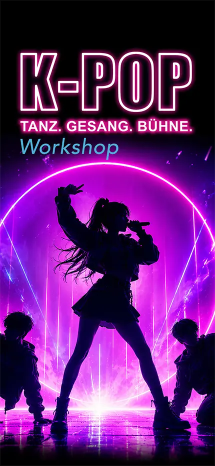 K-Pop Workshop mit Tanz, Gesang und Bühne